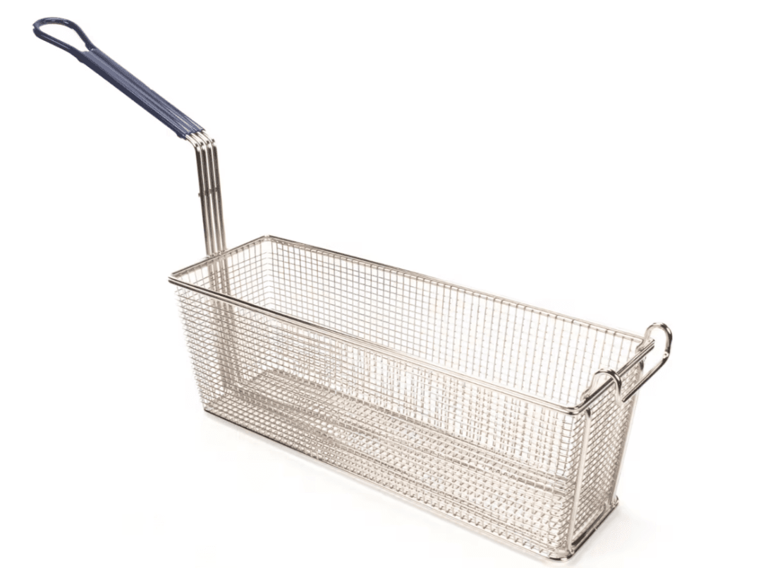 Pitco P6072185 Fry Basket, Coated Handle, Triple, #18