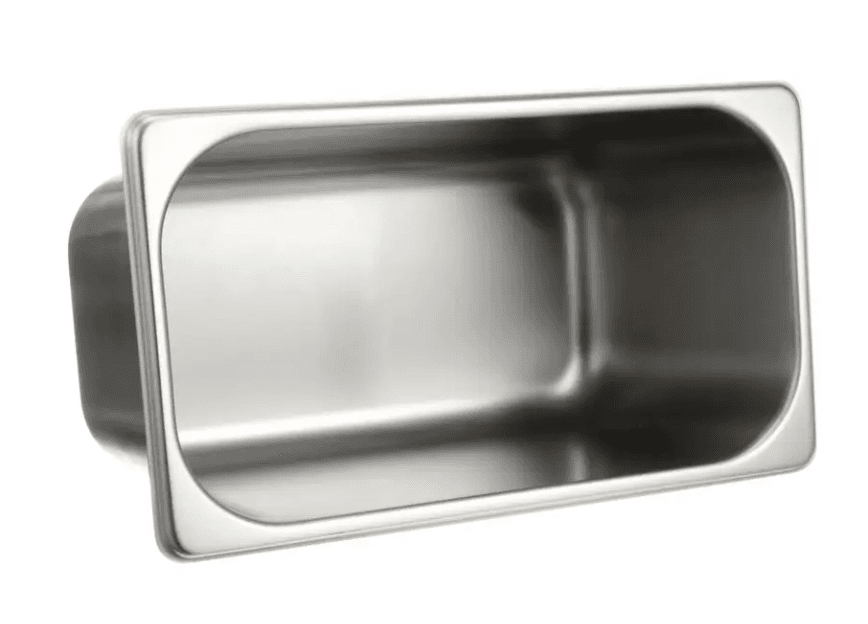 Ayr King B104 Pan, 1/3 Sixe, 7 x 12.75", Stainless Steel